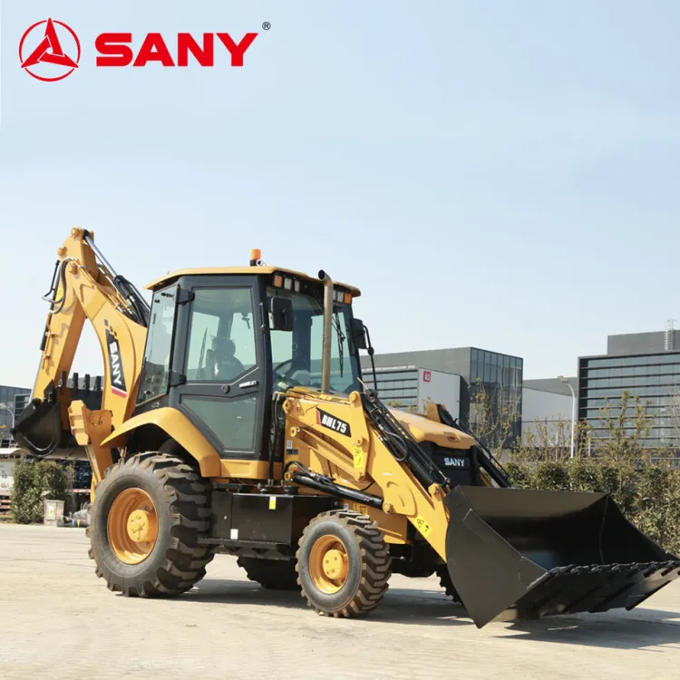 SANY Backhoe Loader Digger Loader Bucket Capacity 1.0 M3 Tractor with Loader and Backhoe — image 1