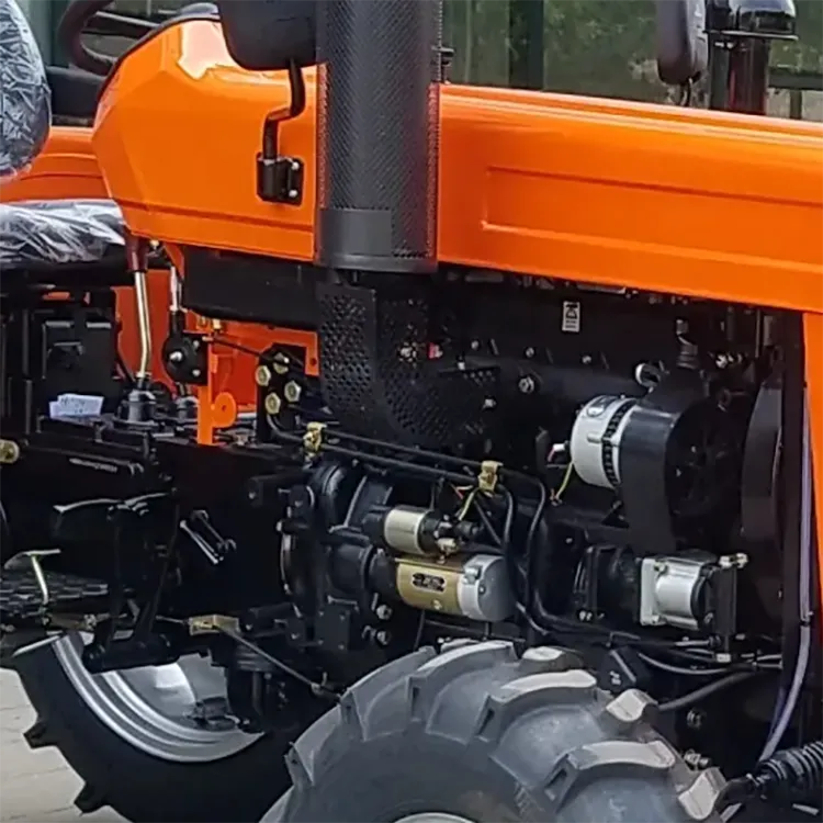 Diesel Powered Four Wheel Mini Farm Tractor for Energy Saving Eco-friendly Agricultural Machine — image 4