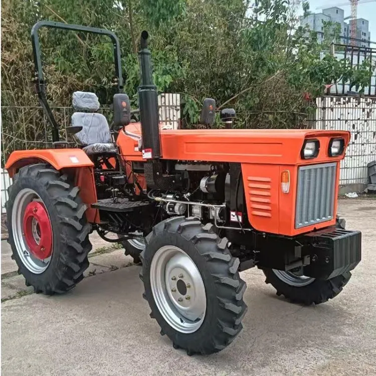 Diesel Powered Four Wheel Mini Farm Tractor for Energy Saving Eco-friendly Agricultural Machine — image 5