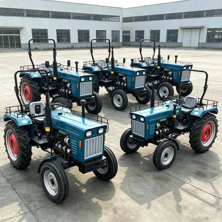 Diesel Powered Four Wheel Mini Farm Tractor for Energy Saving Eco-friendly Agricultural Machine — image 6