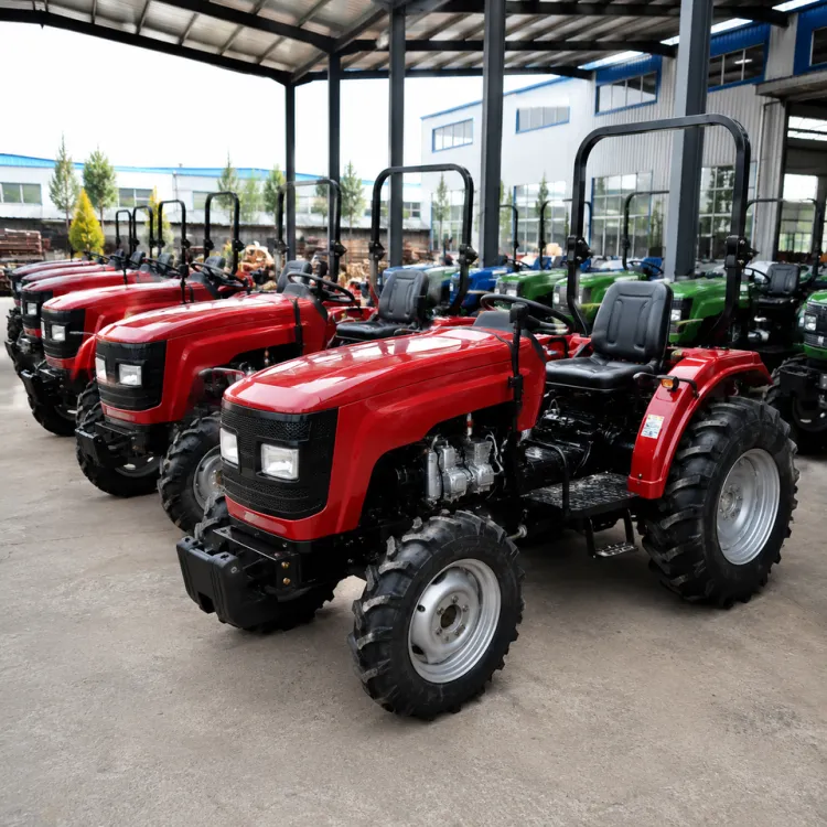 25HP 30HP Flail Mower Mini Farm Tractor diesel Tractor 4x4 for Orchard Grass Cutting Vineyard Field Maintenance Use — image 3
