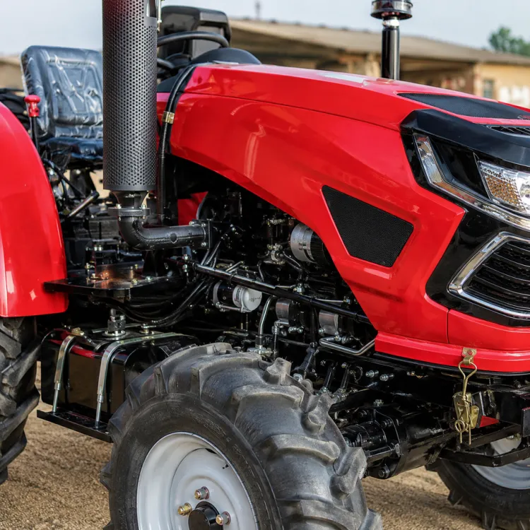 25HP 30HP Flail Mower Mini Farm Tractor diesel Tractor 4x4 for Orchard Grass Cutting Vineyard Field Maintenance Use — image 4