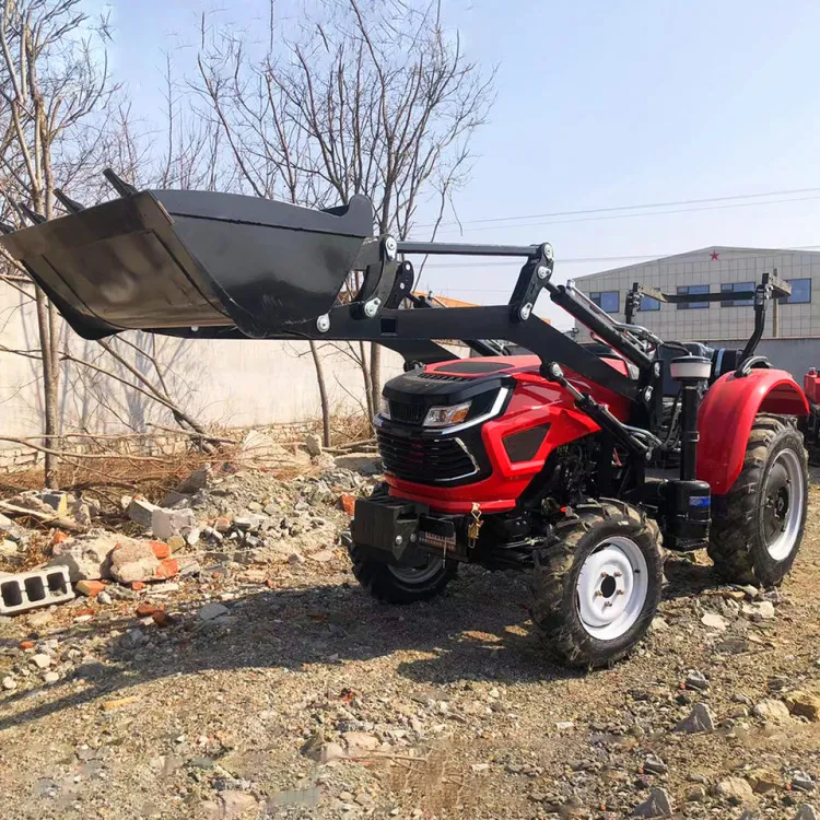 25HP 30HP Flail Mower Mini Farm Tractor diesel Tractor 4x4 for Orchard Grass Cutting Vineyard Field Maintenance Use — image 5