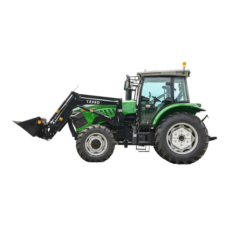 Tavol 120hp 130hp 4X4 Farm Diesel Tractor with Loader and Backhoe for — image 6