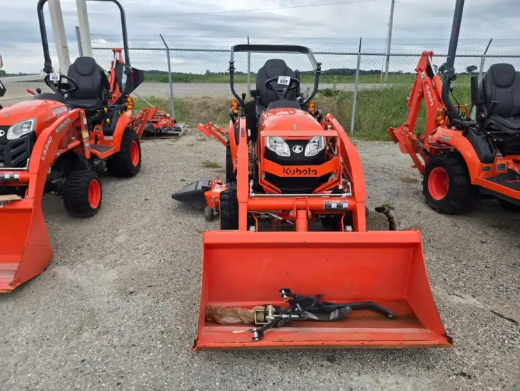 Affordable Kubota BX23S 22HP 4WD Wheel Tractor with Front & Backhoe Loader Gearbox PLC Compact Farm Utility Tractor — image 2