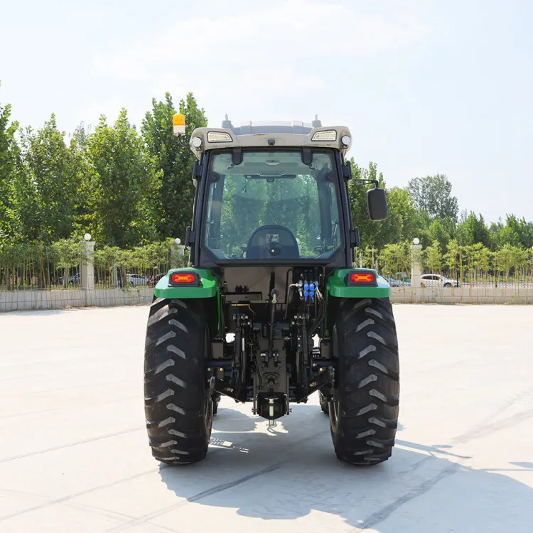 704 High Productive Used Small Farm Tractor 22HP Diesel 4WD Compact Tractor with Canopy for Orchard Vineyard Greenhouse Farming — image 6