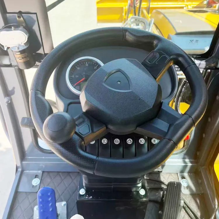 Free Shipping Euro V EPA Standard Compact Tractor 4x4 Backhoe Loader with Loader and Digging Bucket — image 5