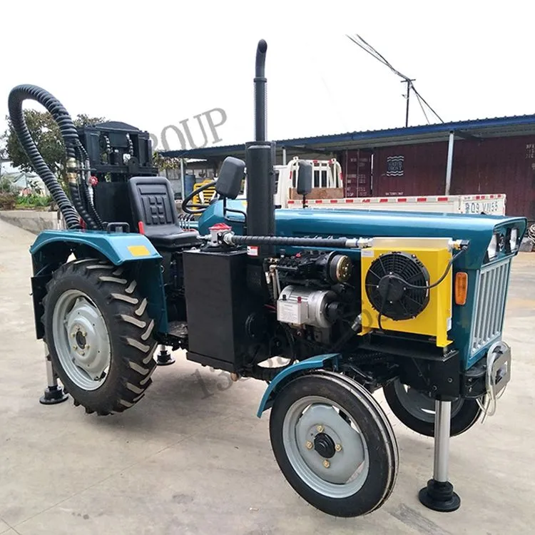 Deep Geological Tractor Mounted Water Well Drilling Rig — image 2