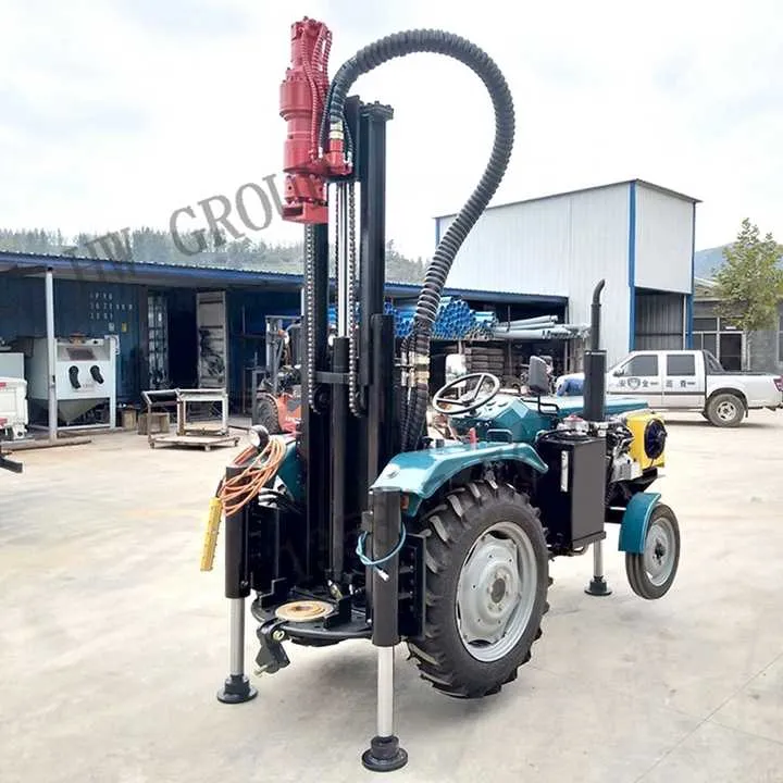 Deep Geological Tractor Mounted Water Well Drilling Rig — image 4