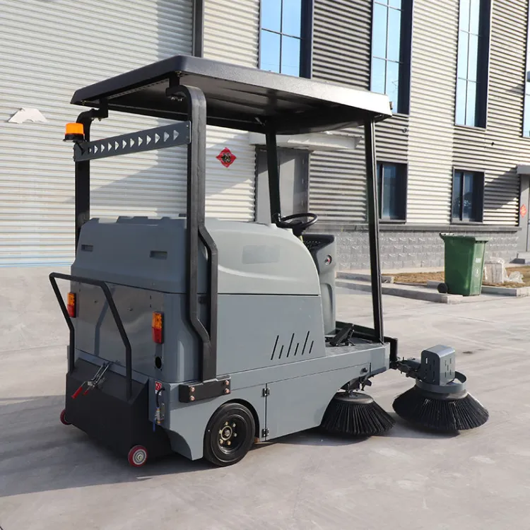 Heavy-Duty Electric Industrial Floor Sweeper Machine for Manufacturing and Warehouse Cleaning — image 4