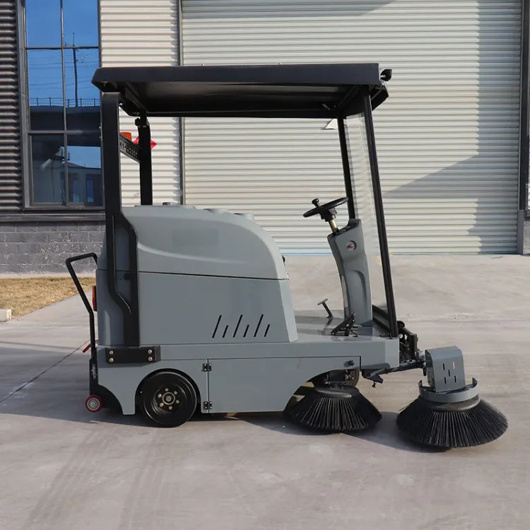 Heavy-Duty Electric Industrial Floor Sweeper Machine for Manufacturing and Warehouse Cleaning — image 5
