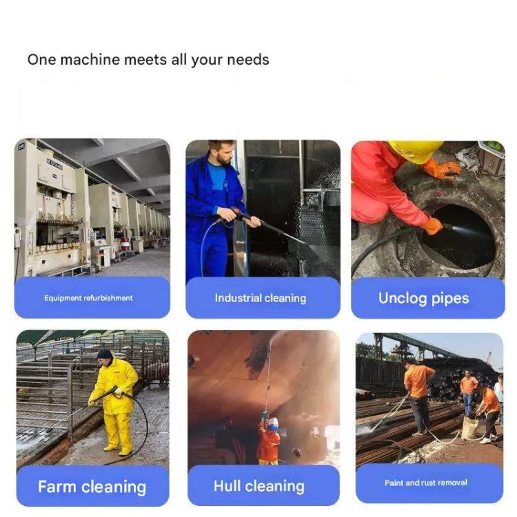 Electric Portable High Pressure Cleaner Industrial Grade Car Washer Heavy Duty Pump High Pressure Car Washer — image 3