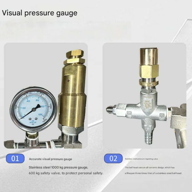 Electric Portable High Pressure Cleaner Industrial Grade Car Washer Heavy Duty Pump High Pressure Car Washer — image 4