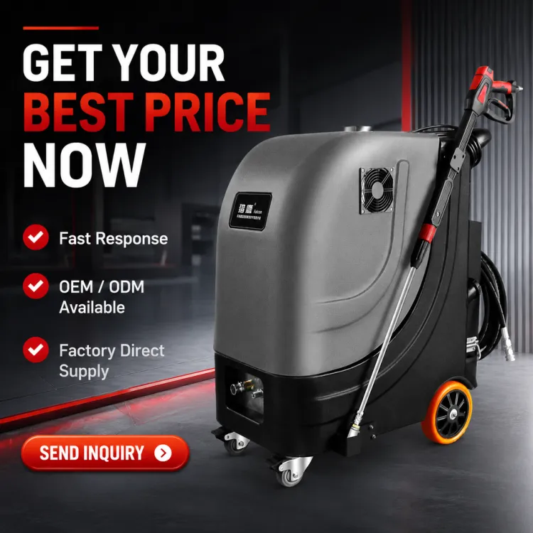 Industrial Water High Pressure Cleaner 220V Single Phase 120 Bar 13L/Min Diesel Heated Pressure Washer — image 2