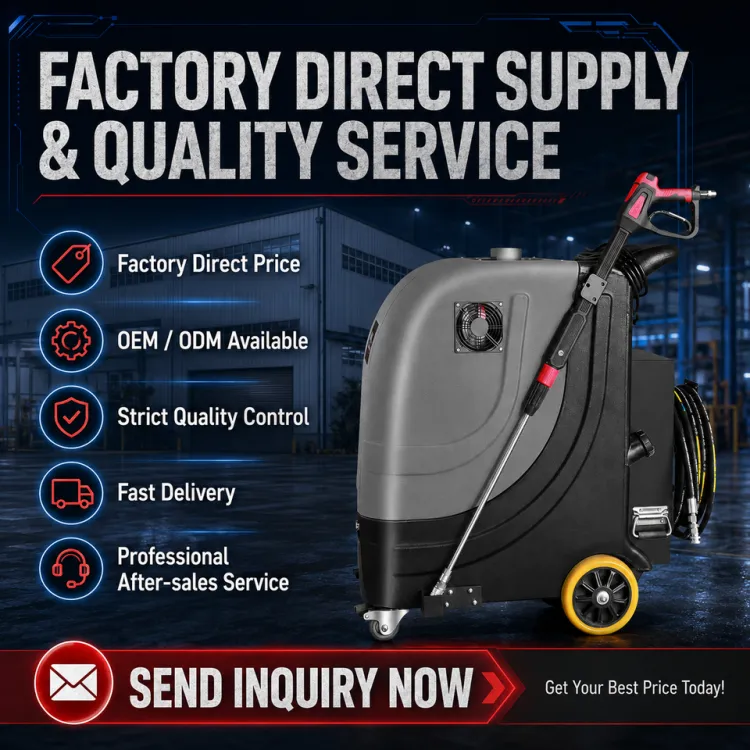 Industrial Water High Pressure Cleaner 220V Single Phase 120 Bar 13L/Min Diesel Heated Pressure Washer — image 6