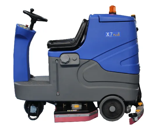 High Efficiency Type Ride on Electric Floor Scrubber Automatic Street Cleaning Sweeper with Core Pump and Brush Components — image 7