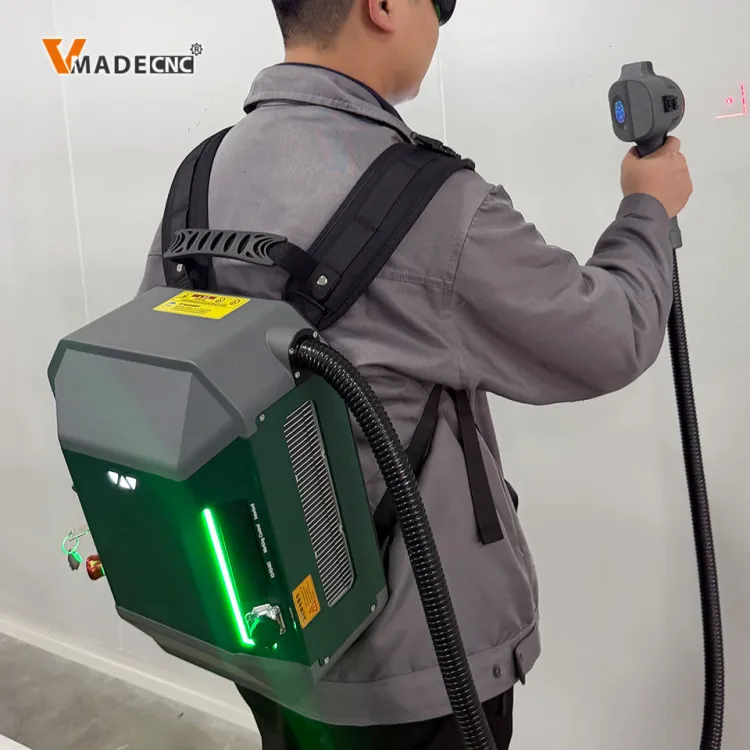 Mini Backpack Type Laser Cleaning Machine Rust Removal Handheld Laser Cleaner — image 2