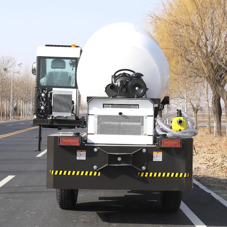 FREE SHIPPING 1m3 2m3 2.5m3 3m3 4m3 5m3 6m3 Self Loading Mixer Concrete Truck Drum Mixer Truck — image 4