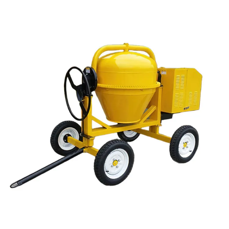 Portable Small Concrete Mixer with Hopper diesel 350L-700L Cement Mixing Suitable for Construction — image 2