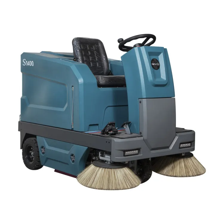 Versatile GIYO S1400 Ride on Industrial Vacuum Multi-Surface Use School Floor Sweeper — image 3