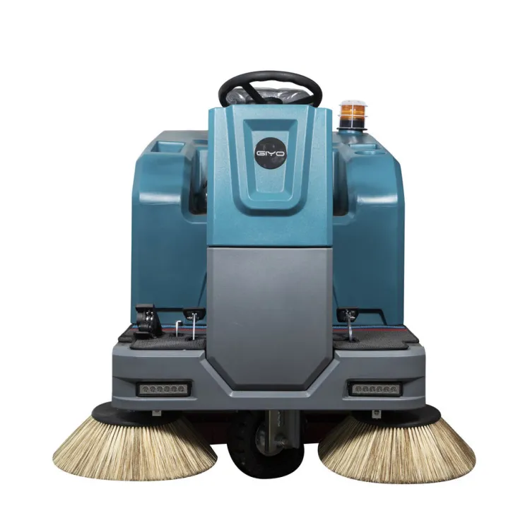 Versatile GIYO S1400 Ride on Industrial Vacuum Multi-Surface Use School Floor Sweeper — image 4
