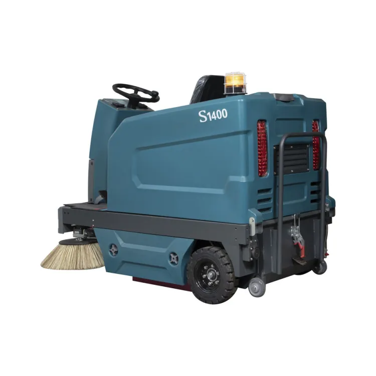 Versatile GIYO S1400 Ride on Industrial Vacuum Multi-Surface Use School Floor Sweeper — image 5
