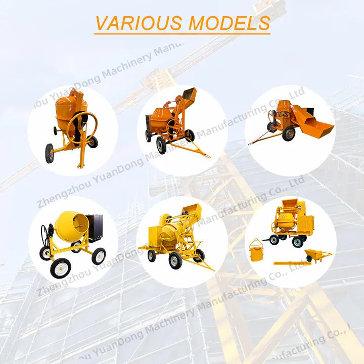 High Performance 500 Litre Mini Mobile Diesel Gasoline Planetary Concrete Cement Mixer — image 5