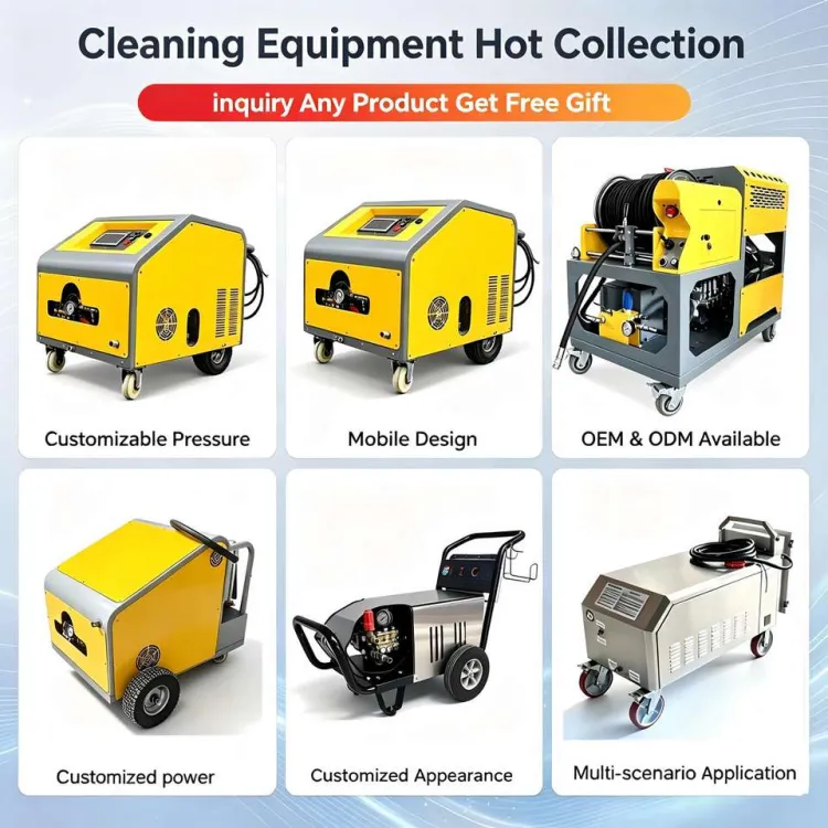 Industrial Drainage Cleaning Machine 60LPM 27HP Engine Powered Sewer Cleaner for Municipal Utility Work — image 4