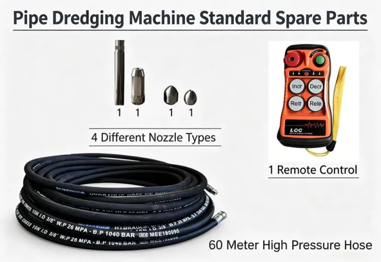 Industrial Drainage Cleaning Machine 60LPM 27HP Engine Powered Sewer Cleaner for Municipal Utility Work — image 6