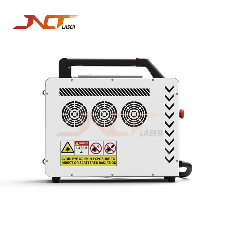 Popular 100w Laser Rust Remover Backpack Pulsed Laser Cleaning Machine for Metal Surface 200w Stone Wood Paint Removal — image 3