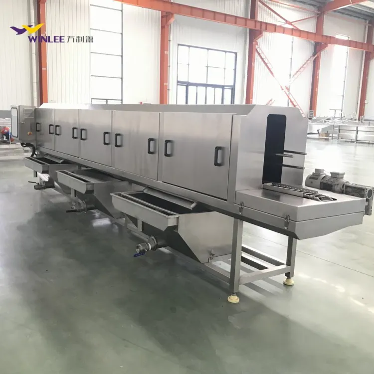 Poultry Crates Washing Machine High Pressure Water Spraying Meat Crate Cleaning Machine Automatic Tunnel Washer — image 5