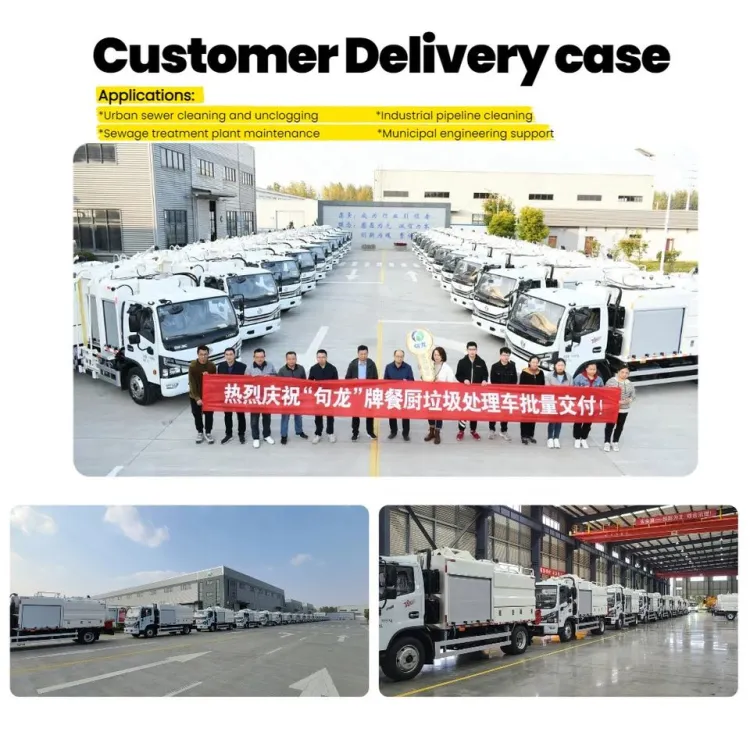 Mobile Cleaning Car Truck JT700 3200L Drain Jetter Truck High Pressure Water Jetting Machine Automatic Truck Wash — image 4