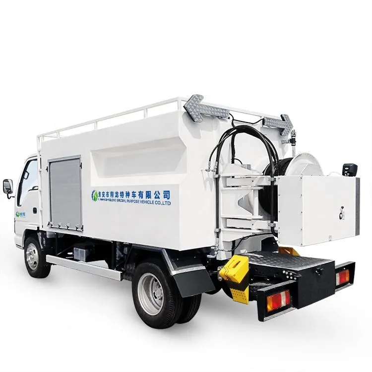 Mobile Cleaning Car Truck JT700 3200L Drain Jetter Truck High Pressure Water Jetting Machine Automatic Truck Wash — image 6