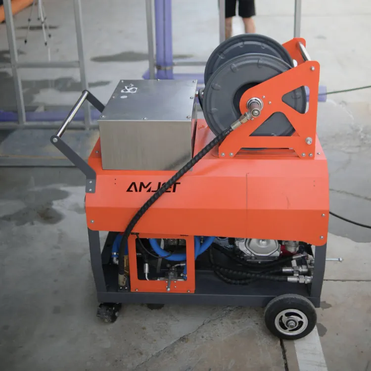 AMJET Accuracy 2900psi 20lpm German Pump Pressure Washer Water Pipe Clean Machine Drain Cleaner High Pressure Cleaner Water — image 5