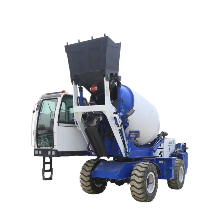500L Self Installing Diesel Engine Concrete Mixer with Concrete Pump for Construction High Efficiency 254kW Motor — image 2
