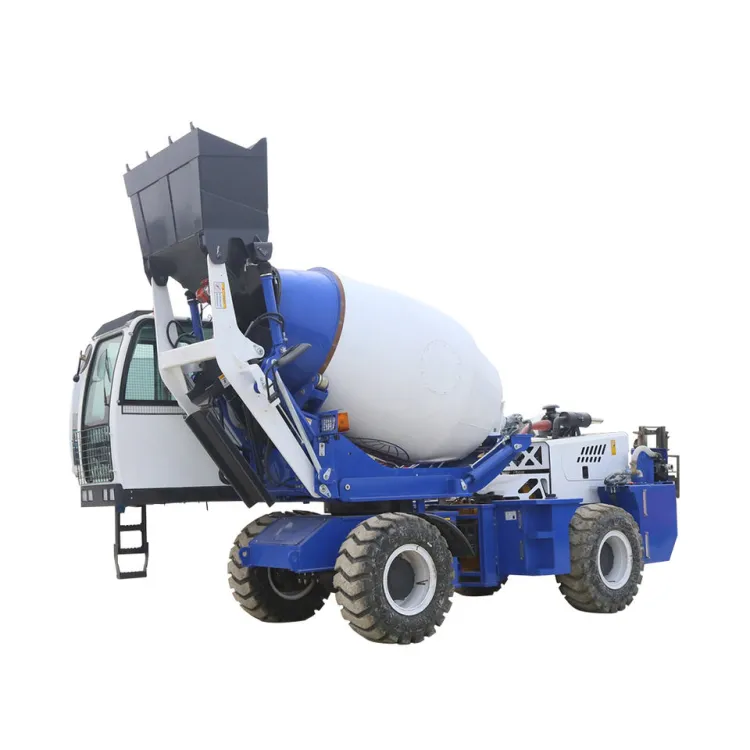 500L Self Installing Diesel Engine Concrete Mixer with Concrete Pump for Construction High Efficiency 254kW Motor — image 4