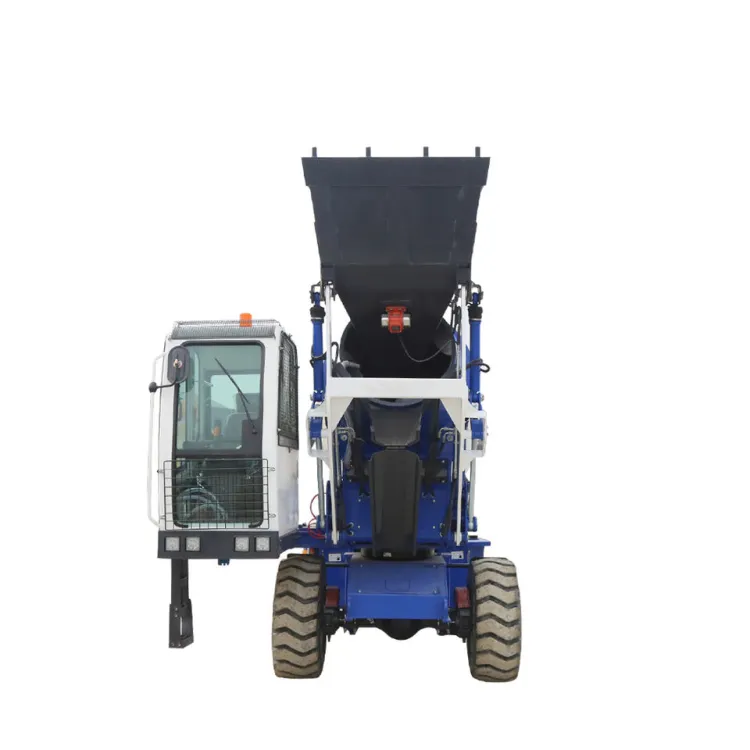 500L Self Installing Diesel Engine Concrete Mixer with Concrete Pump for Construction High Efficiency 254kW Motor — image 5