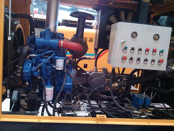 20m 30 40m3/h Portable Cement Concrete Mixing Pumping Machine Concrete Mixer Pump — image 7