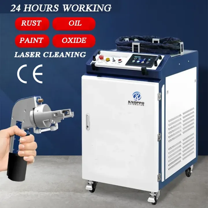 Continuous Metal Rust Cleaning Machine 1000W/1500W/2000W/3000W Fiber Laser Cleaner Rust Removal Laser Cleaner — image 2