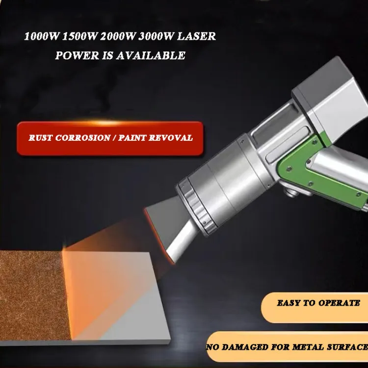 Continuous Metal Rust Cleaning Machine 1000W/1500W/2000W/3000W Fiber Laser Cleaner Rust Removal Laser Cleaner — image 7