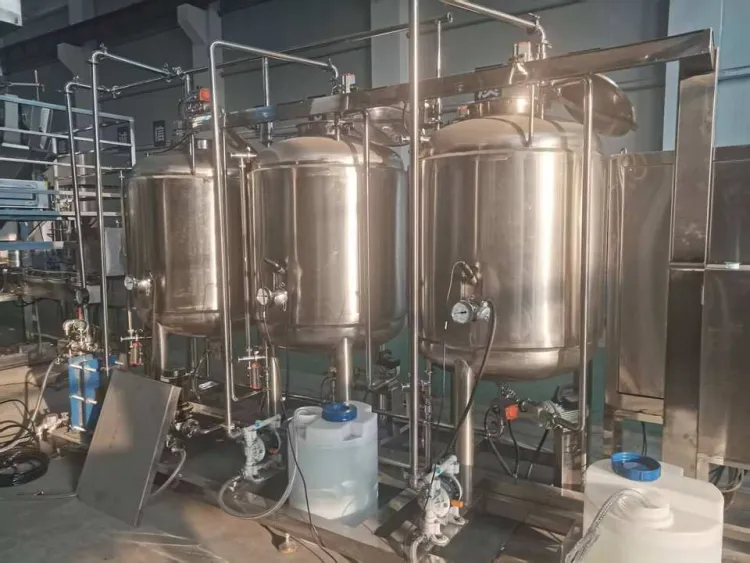 Semi-Automatic Large CIP Cleaning System 100L~50000L Multi-Tank Washer with Pump Motor 2-Year Warranty Certified Made in — image 2
