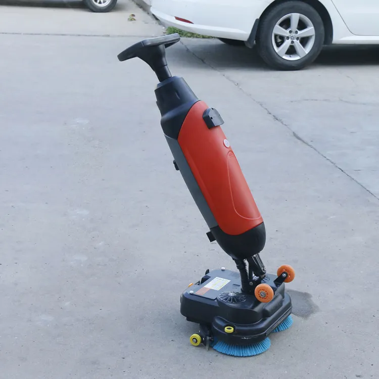 Scrubber Electric Floor Washing Machine Ride on Scrubber Walk-Behind Supermarket Scrubber Commercial Riding Floor Road Sweeper — image 4