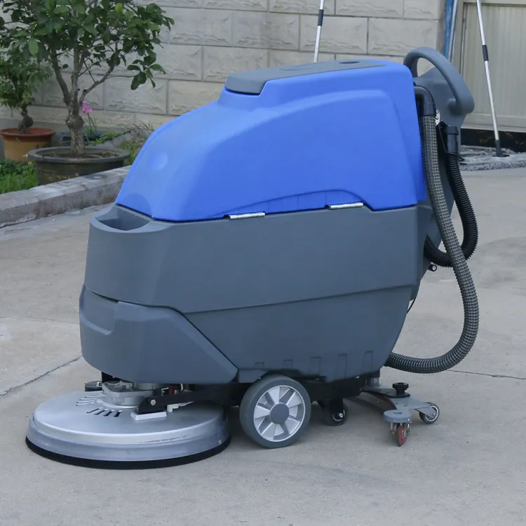 Scrubber Electric Floor Washing Machine Ride on Scrubber Walk-Behind Supermarket Scrubber Commercial Riding Floor Road Sweeper — image 6