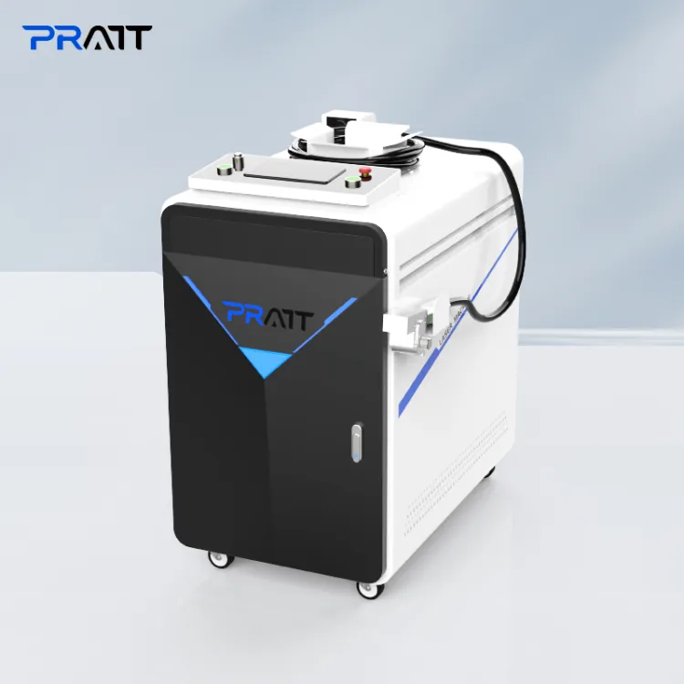 Intelligent Productive Cleaning 1500w 2000w 3000w Laser Cleaning Machine for Rust Paint Stripping and Oil Stain Removal — image 2