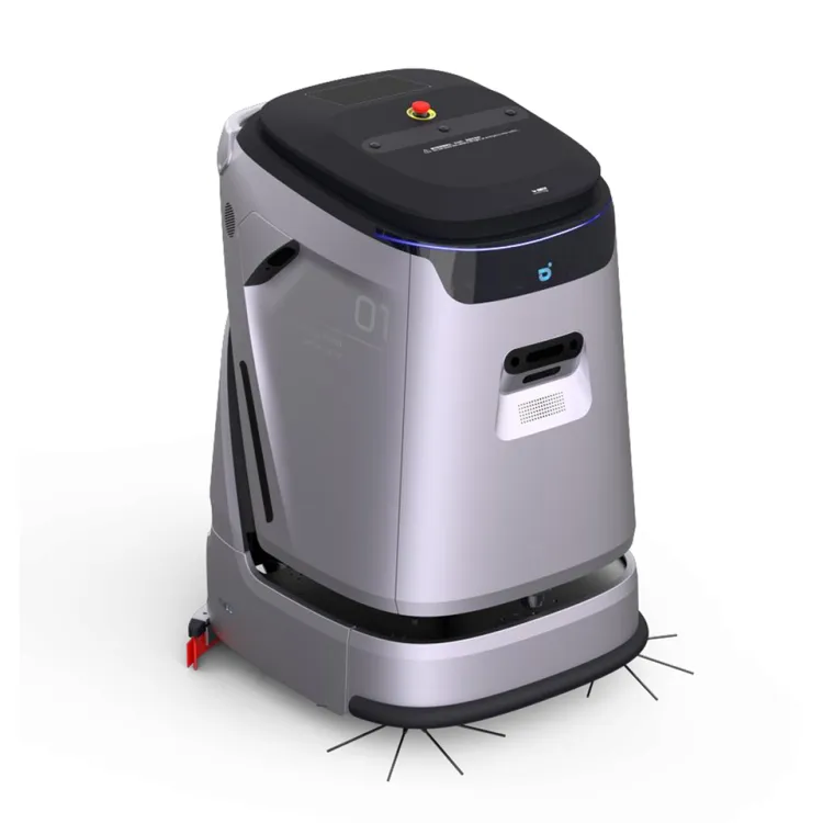 2025 Latest Oem Custom Lightweight Portable Durable Supplier C5 Dust Pushing Laser Mapping Smart Cleaning Robot — image 3