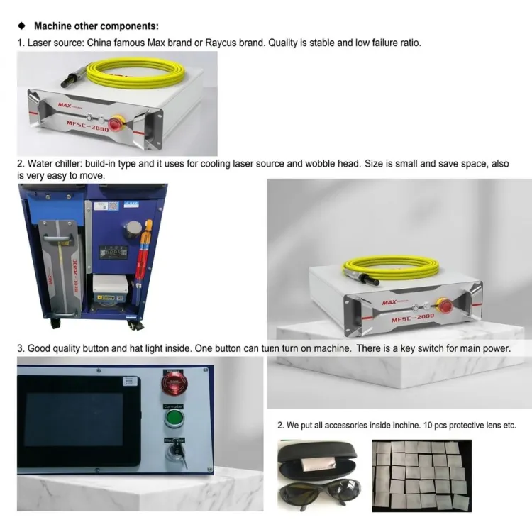 BOGONG 2000W CW Laser Cleaning Machine Handheld Industrial Rust Removal Floor Coating Surface Treatment for Construction Metal — image 3