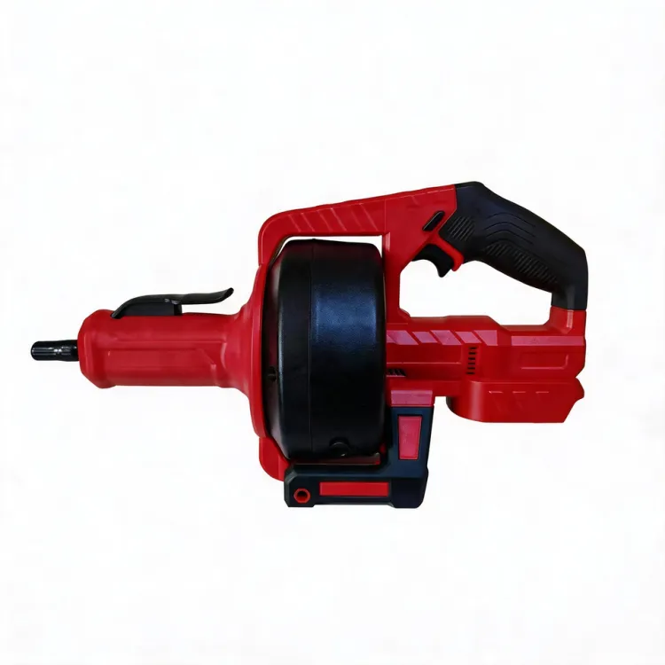 Electric Drain Cleaner 21V Brushless Motor Sewer Snake 7M Steel Cable for Toilet Kitchen Bathroom Sink Cordless Drain Auger — image 2