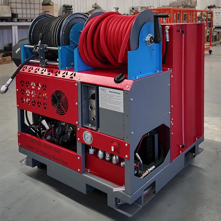 300bar High-pressure Jet Cleaning Machine Is Used to clear Sewers, Community Pipelines, and Municipal Pipelines — image 2