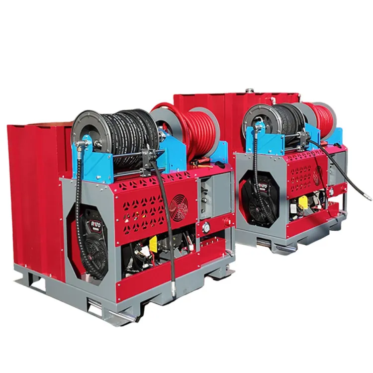 300bar High-pressure Jet Cleaning Machine Is Used to clear Sewers, Community Pipelines, and Municipal Pipelines — image 3