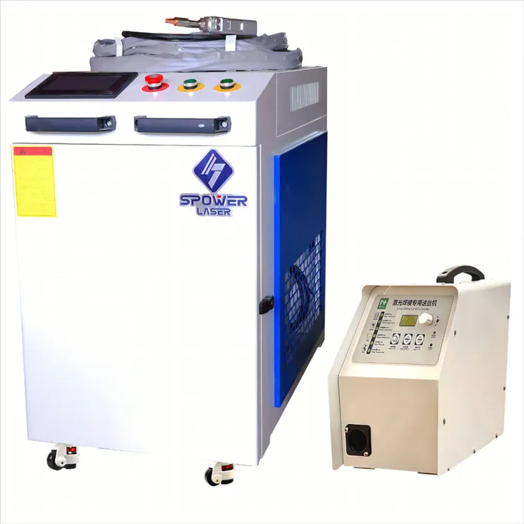 High Speed Industrial 3-in-1 Handheld Fiber Laser Cleaning Machine 1000W/2000W for Stainless Steel with Long Service Life — image 1
